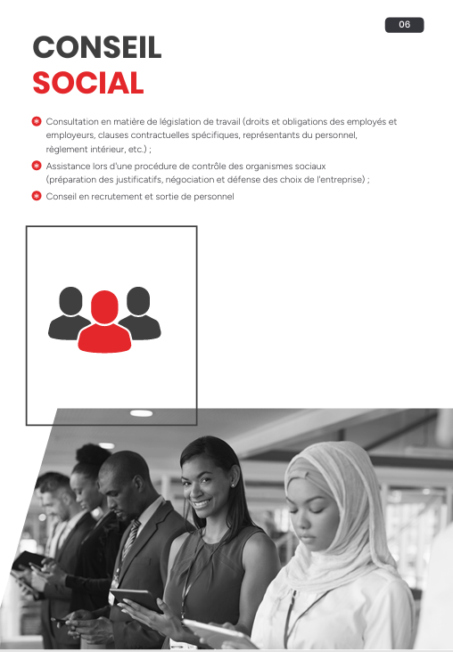 Illustration du conseil social